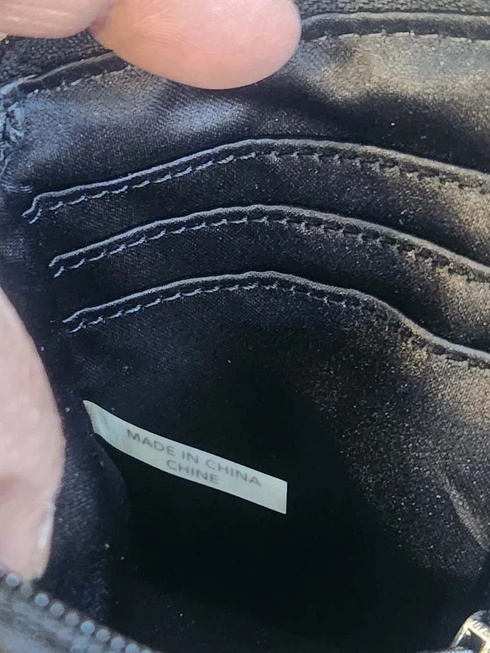 Coach Black Signature EAST/WEST Jacquard Wristlet with Hang Tag NWT - Picture 10 of 12